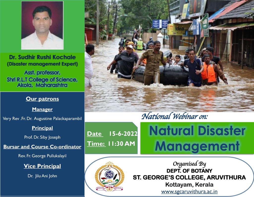 Webinar - National Disaster Management